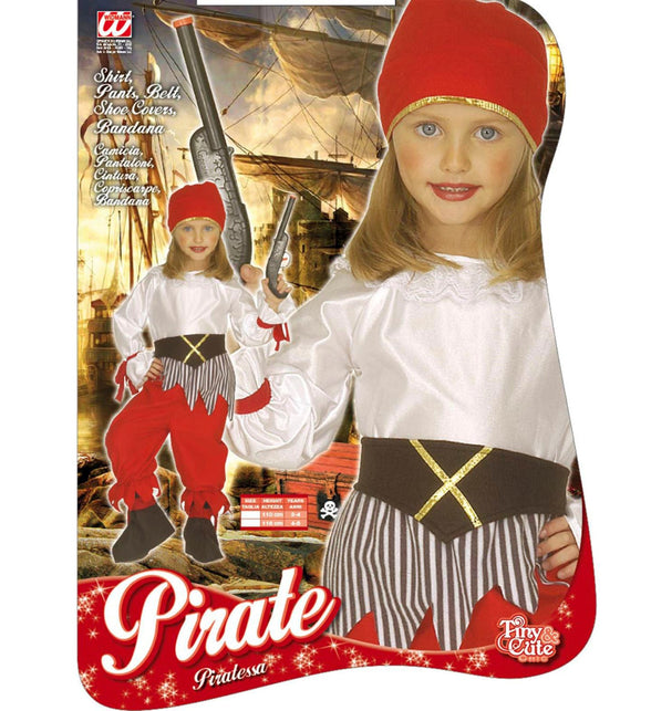 Widmann SRL Piratenpakje kind Paula