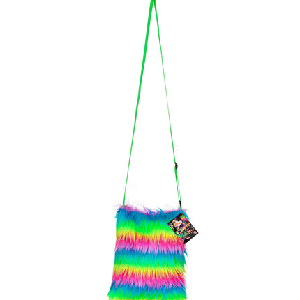 Widmann SRL Plushe Handtas Regenboog