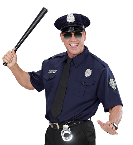 Widmann SRL Politieblouse met pet en stropdas NYPD