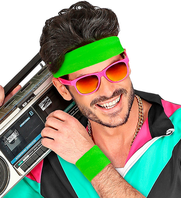 Widmann SRL Polsbandjes neon groen Philip