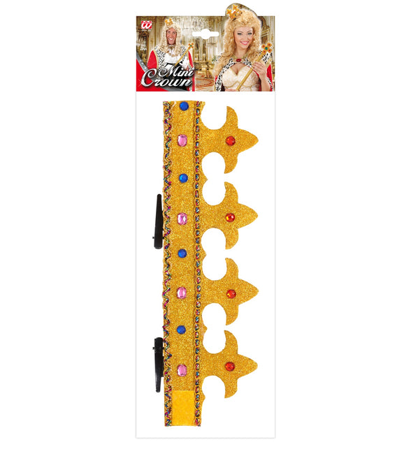 Widmann SRL Prinsessen koningin kroon goud Alicia