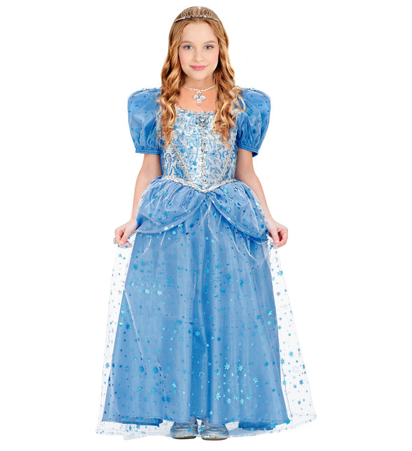 Widmann SRL Prinsessenjurk blauw kinderen