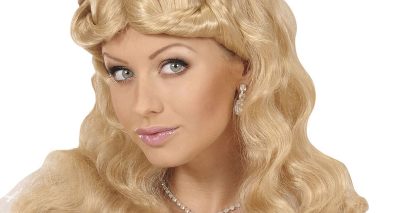 Widmann SRL Prinsessenpruik blond dames