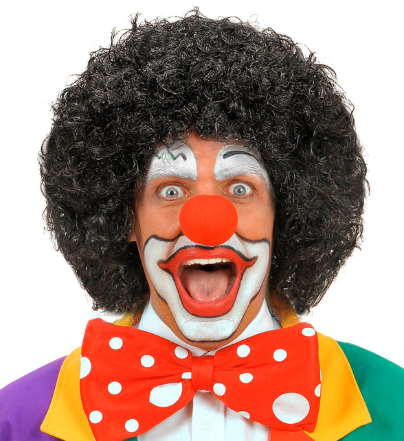 Widmann SRL pruik clown zwart