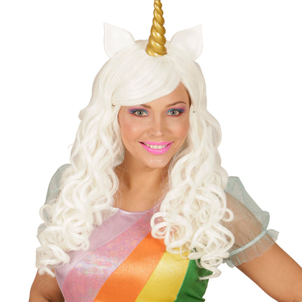 Widmann SRL Pruik Eenhoorn Unicorn