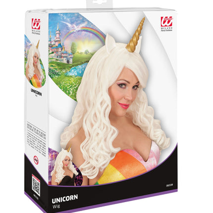 Widmann SRL Pruik Eenhoorn Unicorn