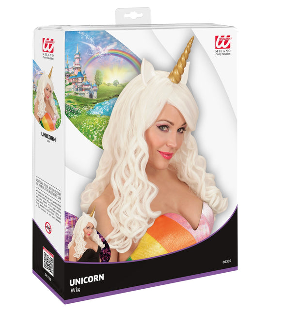 Widmann SRL Pruik Eenhoorn Unicorn
