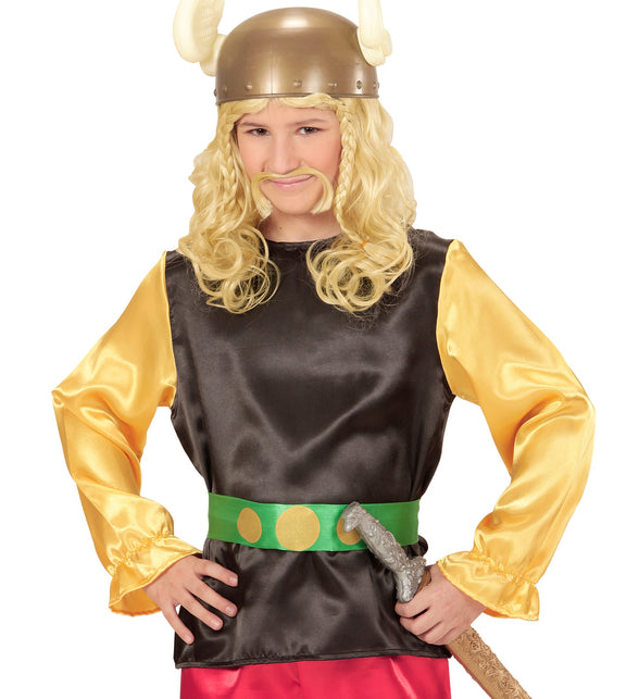 Widmann SRL Pruik kind Romein met snor