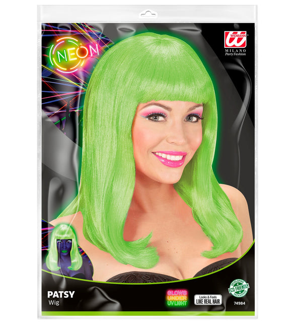 Widmann SRL Pruik, Patsy Neon Groen