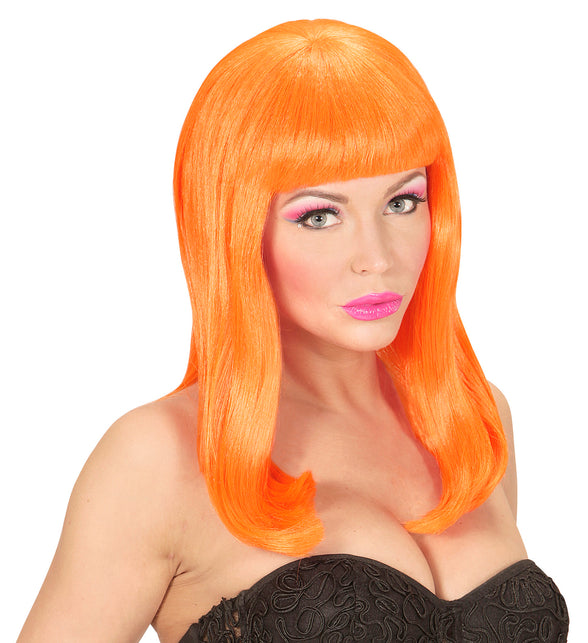 Widmann SRL Pruik, Patsy Neon Oranje