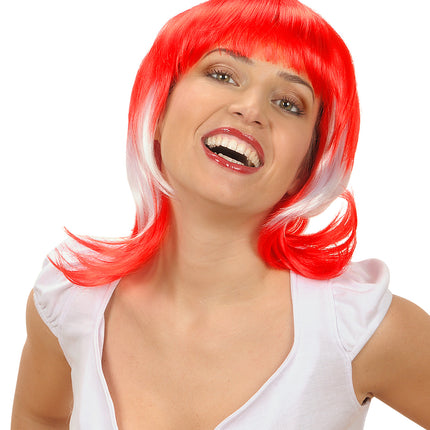 Widmann SRL Pruik rood wit Oostenrijk