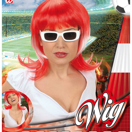 Widmann SRL Pruik rood wit Oostenrijk