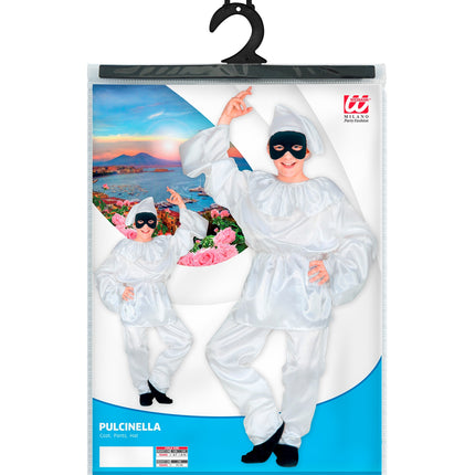 Widmann SRL Pulcinella kind slaap kostuum