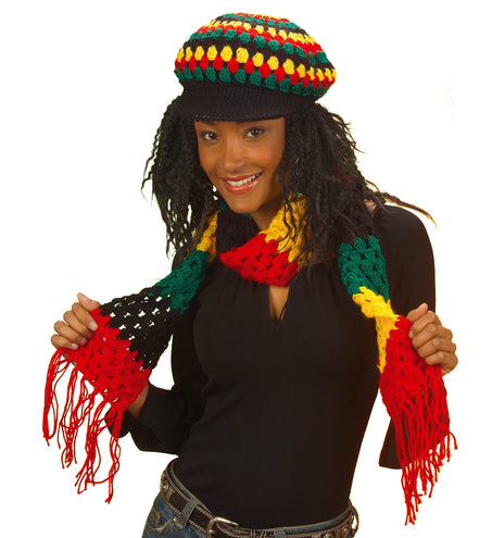 Widmann SRL Rasta sjaal reggae