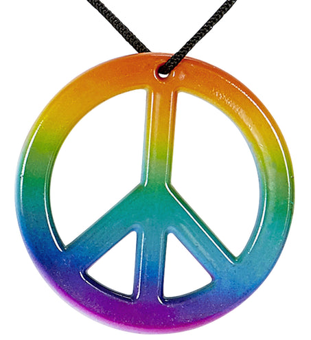 Widmann SRL Regenboog hippie halskettingen