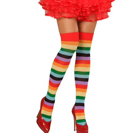 Widmann SRL Regenboog kniekousen