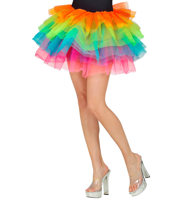 Widmann SRL Regenboog tutu dames