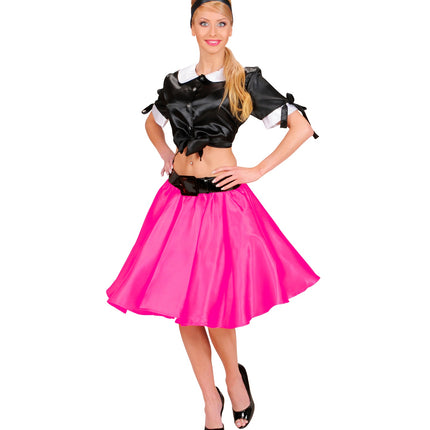 Widmann SRL Rock en roll rokje satijn