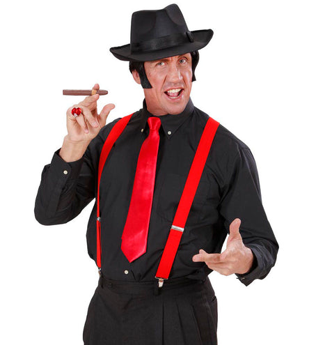 Widmann SRL Rode bretel luxe