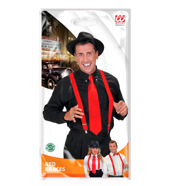 Widmann SRL Rode bretel luxe