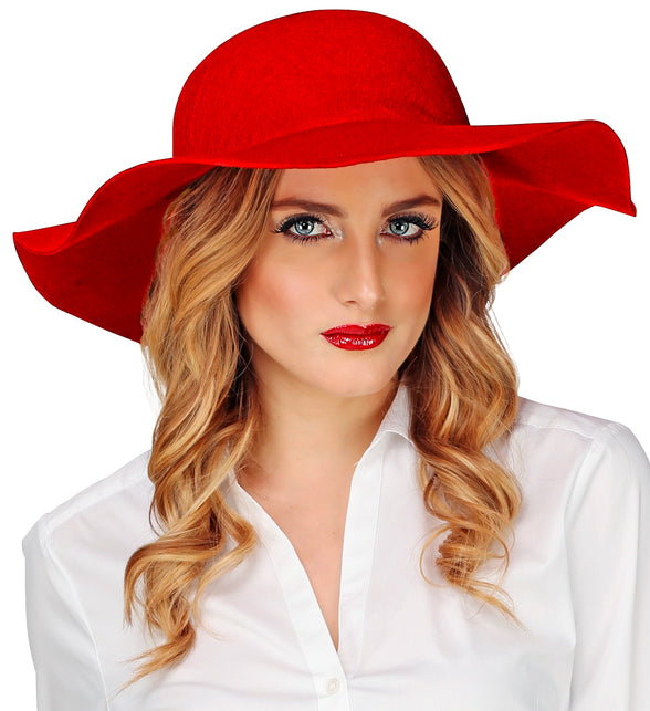 Widmann SRL Rode dames flaphoed