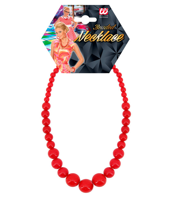 Widmann SRL Rode kralen ketting
