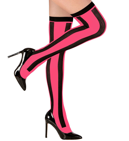 Widmann SRL Roze met zwarte kousen