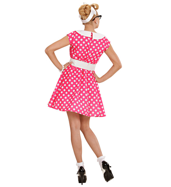 Widmann SRL Roze Rock & Roll jurkjes uit de 50er jaren