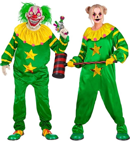 Widmann SRL Ruimte horror clown kostuum Mees