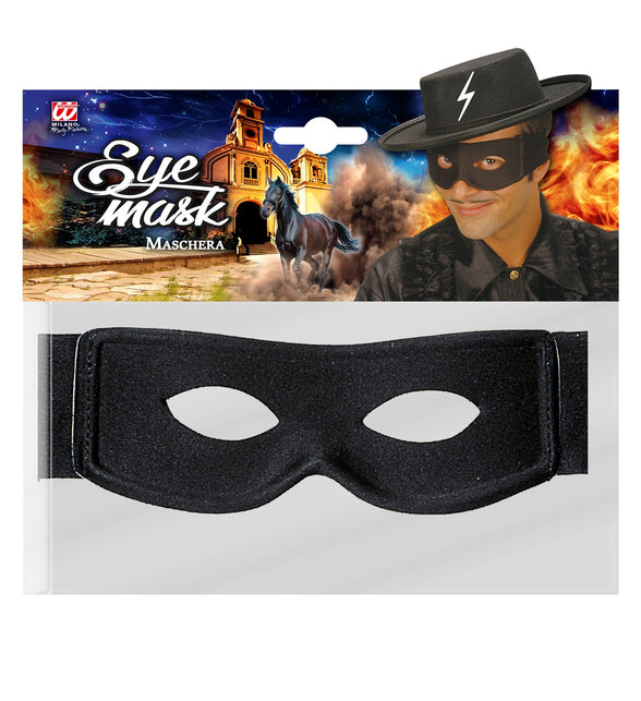 Widmann SRL Ruiter masker zwart volwassenen