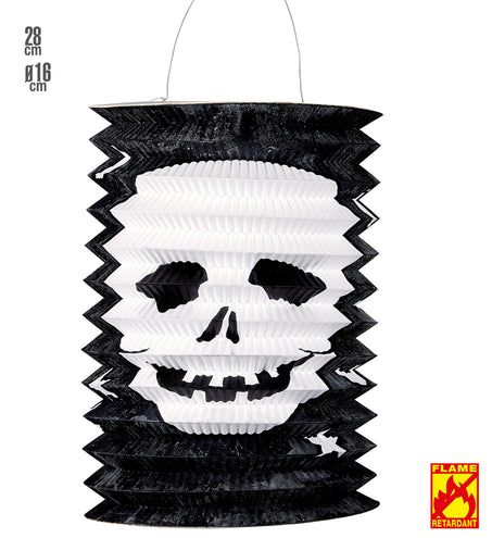 Widmann SRL Schedel lantaarn decoratie van papier
