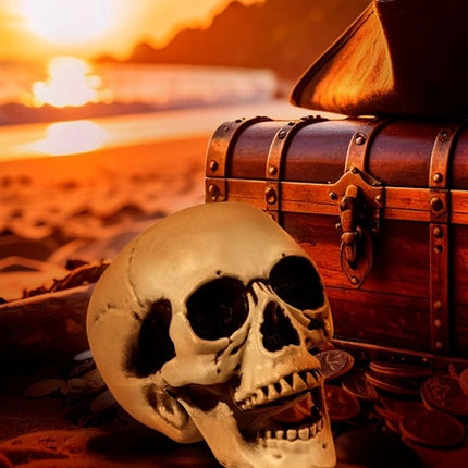 Widmann SRL Schedel met beweegbare kaak 28cm Evi