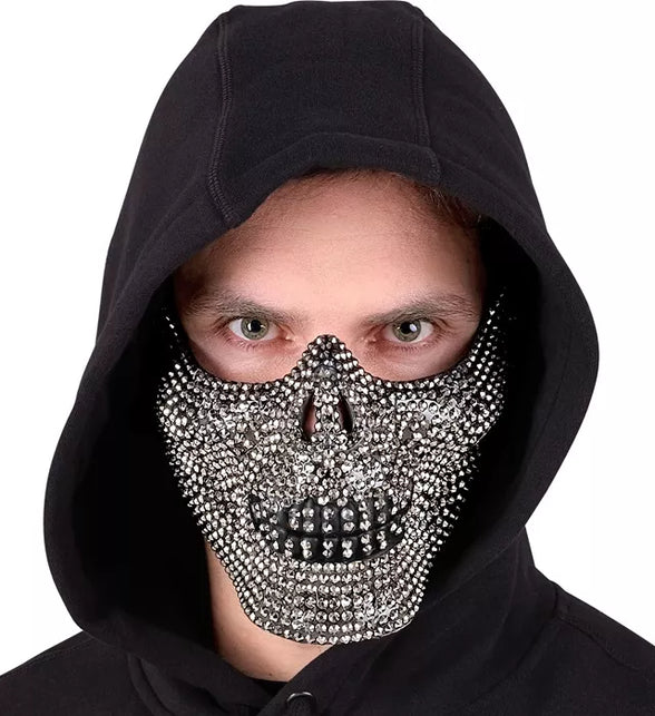 Widmann SRL Schedelmasker strass Mees