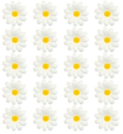 Widmann SRL Set van 20 decoratieve madeliefje Teun