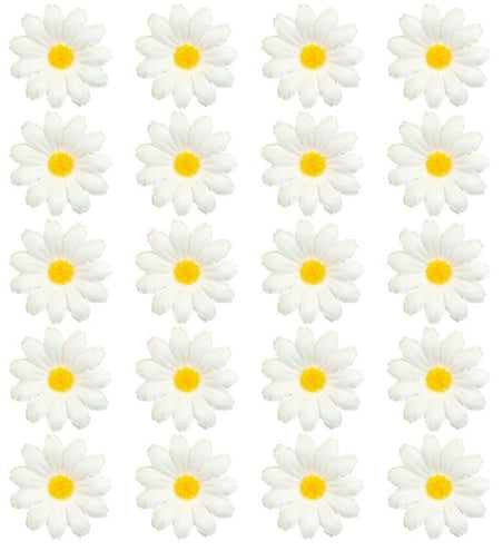 Widmann SRL Set van 20 decoratieve madeliefje Teun