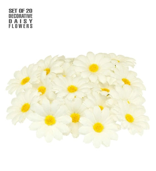 Widmann SRL Set van 20 decoratieve madeliefje Teun