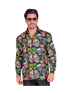 Widmann SRL Shirt day of the dead Skully
