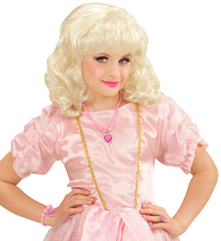 Widmann SRL Sieraden set voor kids in roze