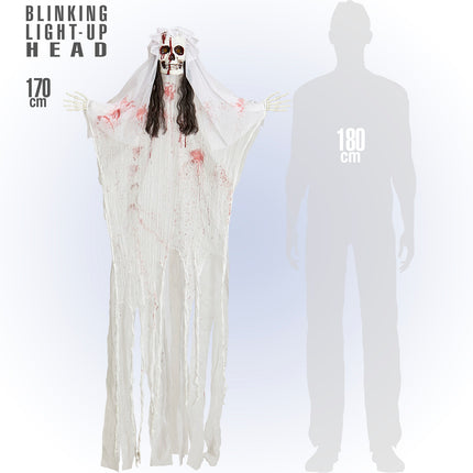 Widmann SRL Skelet Bruid decoratie 170cm