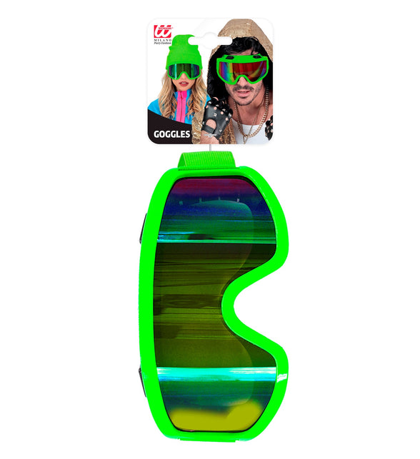 Widmann SRL Skibril neon groen