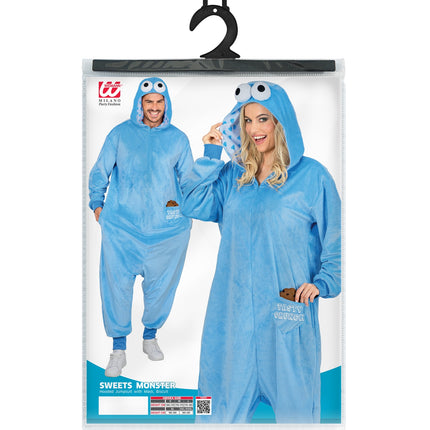 Widmann SRL Snackzilla monster kostuum pluche Cookie