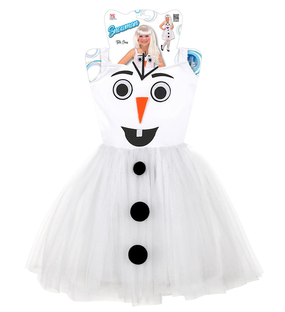 Widmann SRL Sneeuwpop kostuum meisje