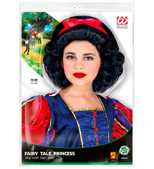 Widmann SRL Sneeuwwitje pruik Bella