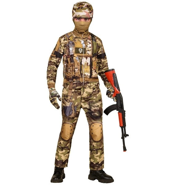 Widmann SRL Soldaat kostuum Nora kinderen