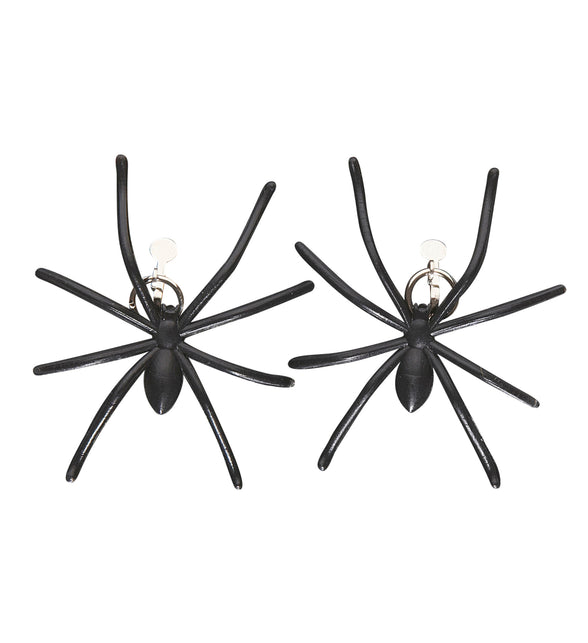 Widmann SRL Spin oorbellen zwart heks