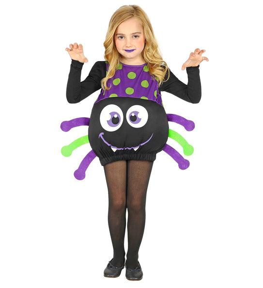 Widmann SRL Spinnen jumpsuit kinderen