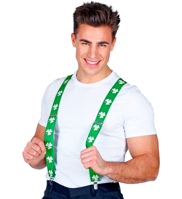 Widmann SRL St. Patrick's day bretels klavertje