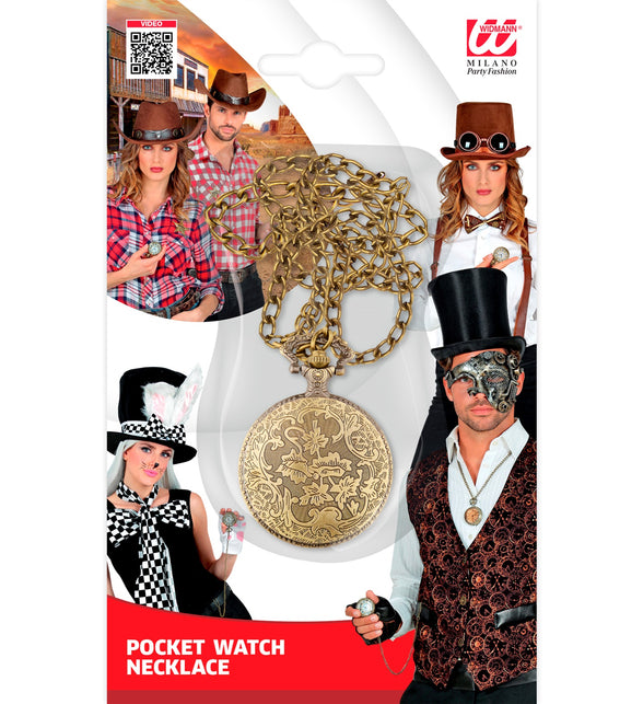 Widmann SRL Steampunk horloge aan ketting