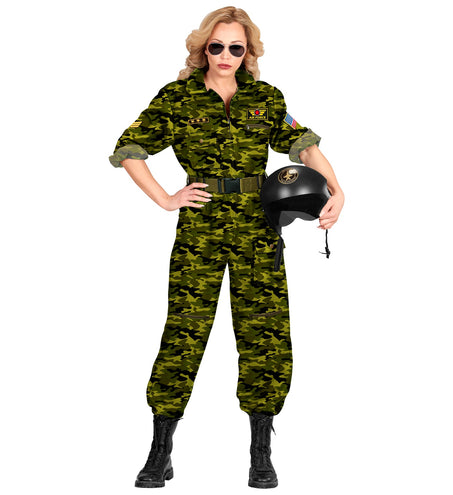 Widmann SRL Straaljager pilote Mandy camouflage