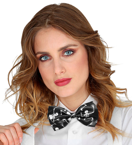 Widmann SRL Strikje skelet opdruk